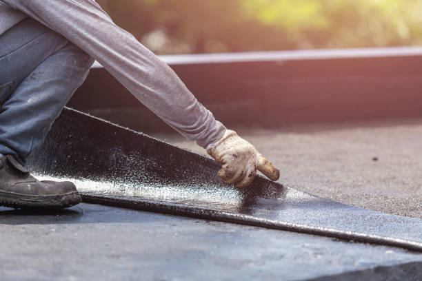 Professional Crawl Space Encapsulation technician working in Rosewood, OH